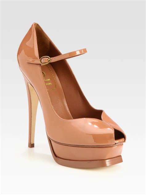 online ysl heels|ysl platform heel.